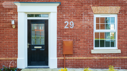 Modern House Numbers & Letters – Outdoor Address Sign | Weatherproof Wall Mounted House Number | Custom PETG Characters