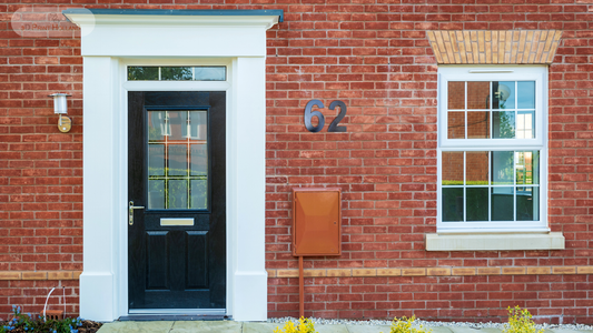 Modern House Numbers & Letters – Outdoor Address Sign | Weatherproof Wall Mounted House Number | Custom PETG Characters