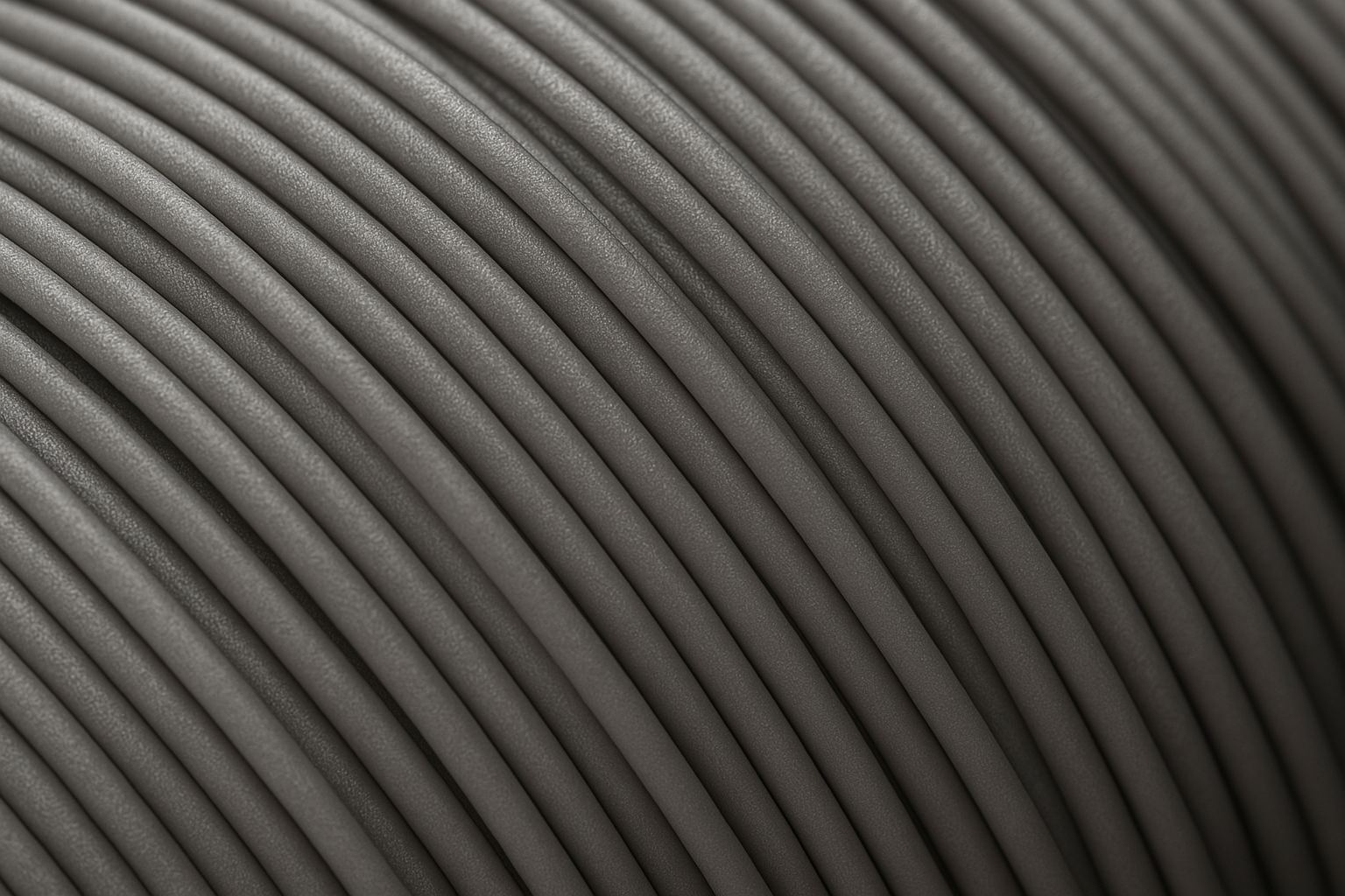 Gedetaileerd 3D-gedrukte silverbare draden in lijn