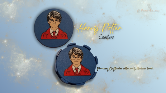 Magical Wizard Coasters – Enchanted Drinkware for Coffee & Butterbeer Lovers | OWN LOGO POSSIBLE